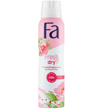 FA Deo Women Fresh & Dry Pink Sorbet 150ml