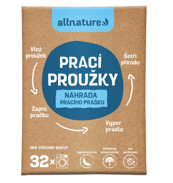 Allnature Pracie pásiky 16ks (32 praní)