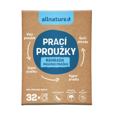 Allnature Pracie pásiky 16ks (32 praní)