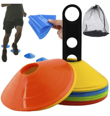 TRIZAND Plastové tréningové kužele 50ks