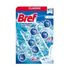 Bref Power Aktiv Ocean tuhý WC blok 3x50g