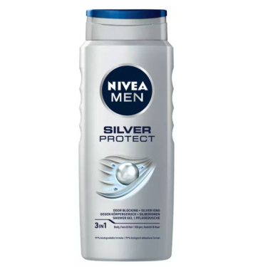 Nivea SG Men 500ml Silver Protect