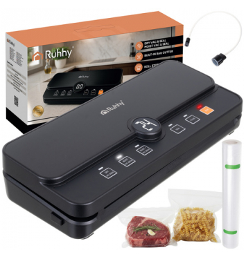 Ruhhy 24620 Vákuová zváračka fólií 110 W  80 kPa čierna