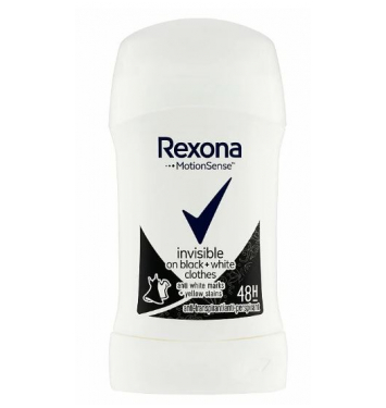 Rexona stick Invisible black+white 40ml