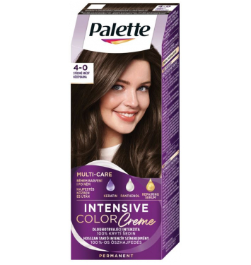 Palette Intensive Color Creme farba na vlasy Strednehnedá 4-0