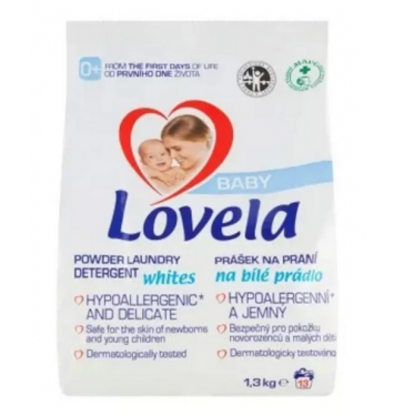 Lovela White prací prášok 1,3kg 13PD