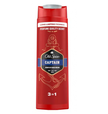Old Spice Captain sprchový gél 3v1 400 ml