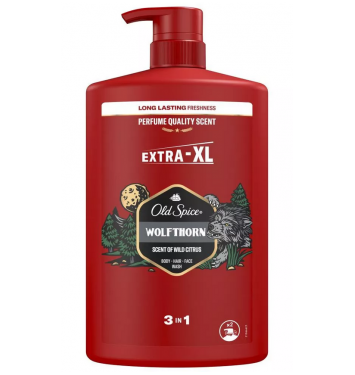 Old Spice Sprchový gél 3in1 - Wolfthorn 1L