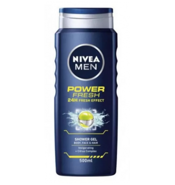 Nivea Men Power Fresh sprchový gél 500 ml