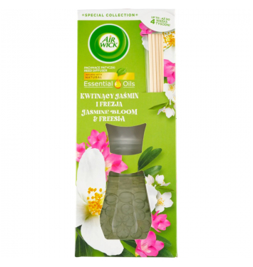 Air Wick Essential Oils Vonné tyčinky jazmínové kvety a frézia 25 ml