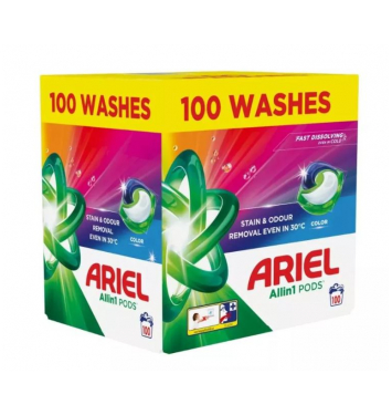 Ariel All in1 PODS gélové kapsule Color 100PD