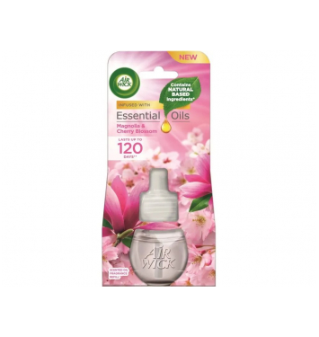 Air wick Essential oil Náplň 19ml Magnólia a kvety čerešní