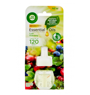 Air wick Essential oil Náplň 19ml Lush Hideaway