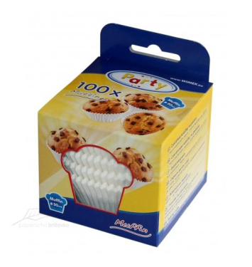 Cukrárenské košíčky Ø50x30mm 100ks