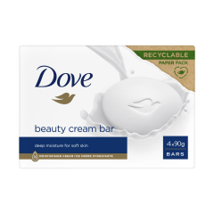 Dove tuhé mydlo Original Beauty Cream Bar  4×90g