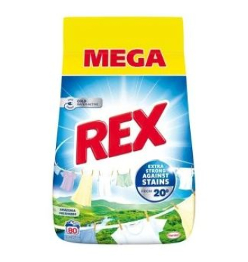REX Amazonia freshness prací prášok 4,4kg 80PD