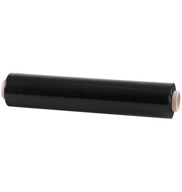 Fólia Stretch 500 mm 23 µm čierna baliaca návin L-250 m