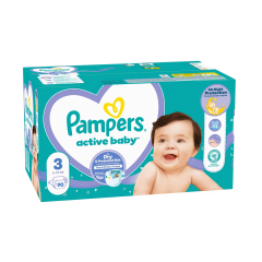 Pampers Active Baby-Dry 3 (6-10kg) 90 plienok