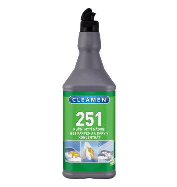 Cleamen 251 koncentrát k ručnému umývaniu riadu 1L