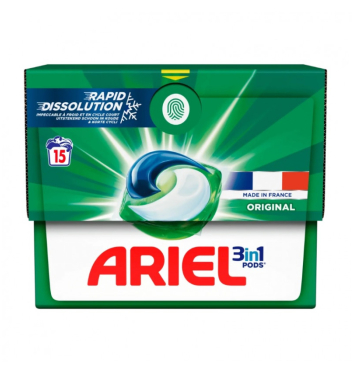 Ariel Kapsuly na pranie All in 1 Pods Original 15 ks