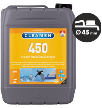 Cleamen 450 na vápennaté usadeniny a vodný kameň 5L