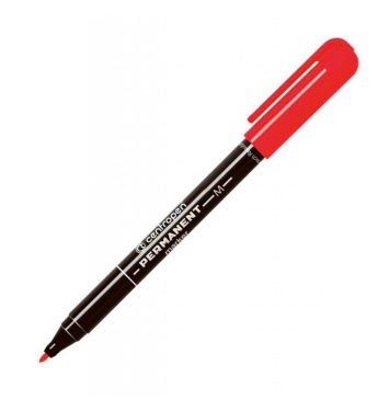 Pernamentný popisovač centropen 2846 červený