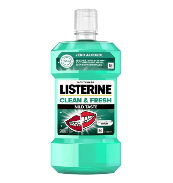 Listerine 500ml Clean & Fresh