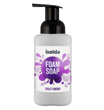 Isolda Violet energy penové mydlo 400ml