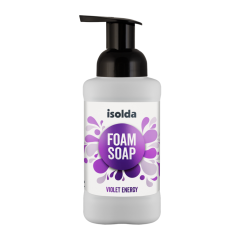 Isolda Violet energy penové mydlo 400ml