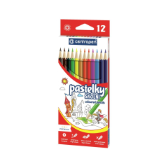 Farbičky šesťhranné CENTROPEN 9520 12ks