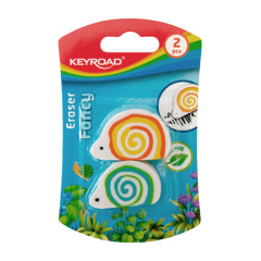 Guma univerzálna KEYROAD slimák  blister 2 ks  mix farieb