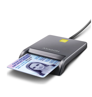 AXAGON CRE-SM3T  USB-A čítačka kontaktných kariet Smart card (eObčanka)
