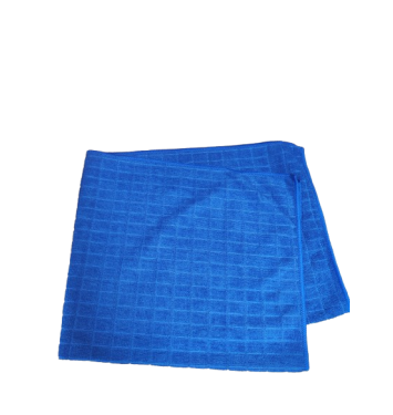 PS Utierka z mikrovlákna KARO 50x60cm 250g/m2 modrá