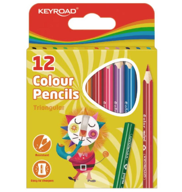 Farbičky KEYROAD Mini, 12 farieb