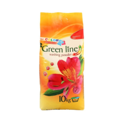 Prací prášok GREEN LINE COLOR 10 kg 125PD