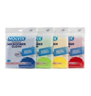 Utierka z mikrovlakna NOLVIX 30x30 mix farby 210 g/m2