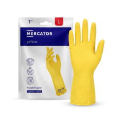 Mercator upratovacie rukavice žlté L, 1 pár