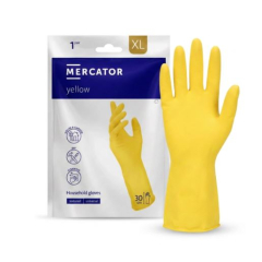 Mercator upratovacie rukavice žlté XL, 1 pár