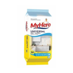 MyHero vlhčené obrúsky univerzálne Lemon, 50 ks