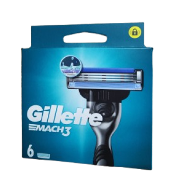 Gillette Mach3 6pcs - náhradné hlavice