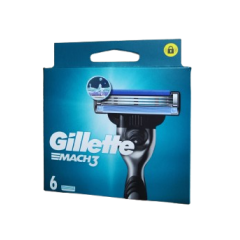 Gillette Mach3 6pcs - náhradné hlavice