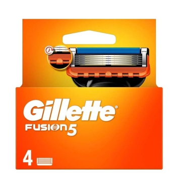 Gillette Fusion5 náhradné hlavice 4 ks