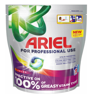 Kapsule na pranie Ariel Professional Color 70ks