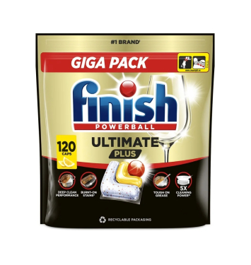 Finish tabs ULTIMATE PLUS 120ks Lemon NEW