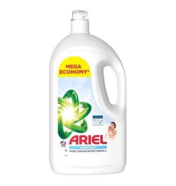 Ariel Sensitive prací gél 4,05L 90PD