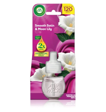 Air Wick Electric náplň 19ml Jemný satén a Mesačné ľalie