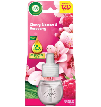 Air Wick Electric náplň 19ml Čerešňový kvet a Malina