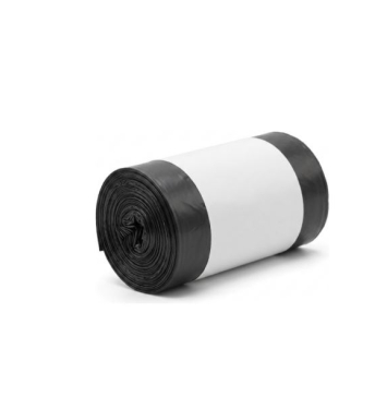 LDPE vrecia na odpad 30 l, čierne, 50 x 60 cm, 345 g, 25 ks/rolka
