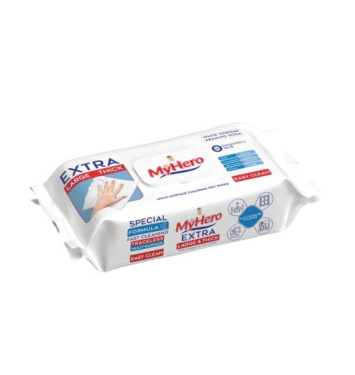 MyHero vlhčené obrúsky Multisurface ocot a sóda, 80 ks