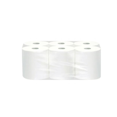 PS-IN Papierové utierky Autocut celulóza 2vr, Ø 19 cm, 150 m, 38 mm, šírka 21 cm, 6 ks
